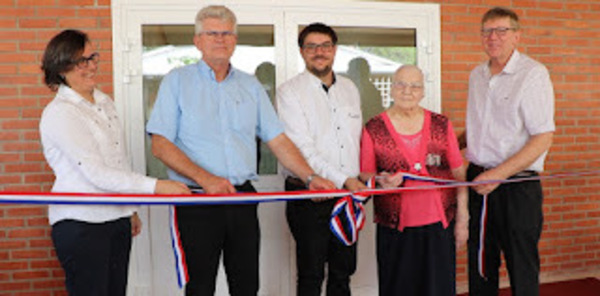 Inauguración del nuevo pabellón F en el Hogar de Ancianos de Filadelfia