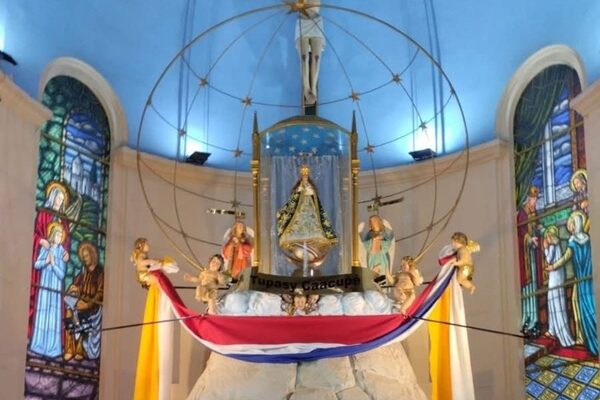 Virgen de Caacupé luce con mejoras en el interior del Santuario