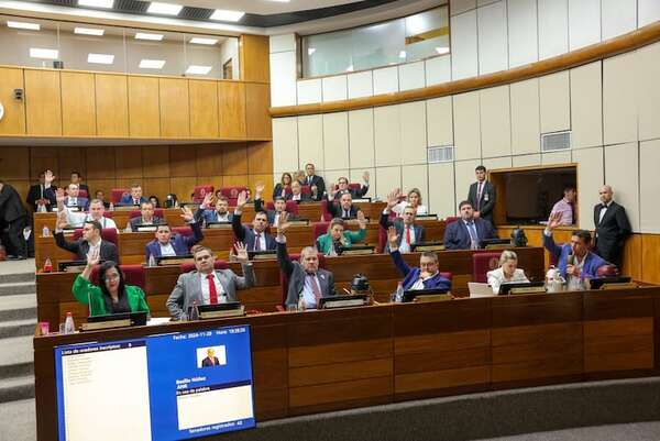 PGN 2025: Senado aprueba “autoaumento” salarial de G. 6 millones para cada legislador - Nacionales - ABC Color