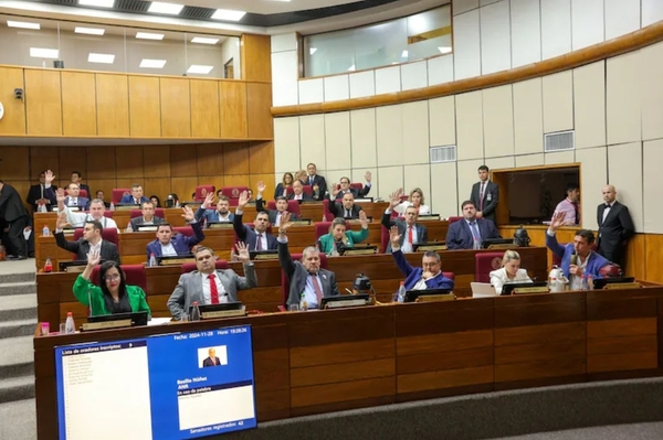 Senado aprueba “autoaumento” salarial de G. 6 millones para cada legislador - Noticiero Paraguay