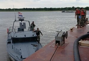 Fuerte tormenta hundió a un barco de limpieza en San Antonio