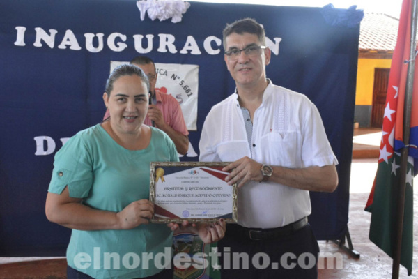 Comunidad educativa de Pedro Juan Caballero agradecida al intendente Acevedo por importantes obras con recursos propios - El Nordestino