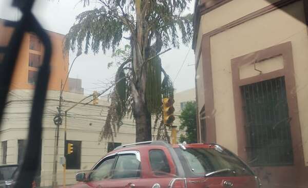 Asunción: más de 20 semáforos dejaron de funcionar tras temporal - Nacionales - ABC Color
