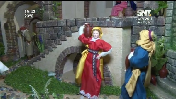 Los Heraldos del Evangelio presentan su pesebre artístico - SNT
