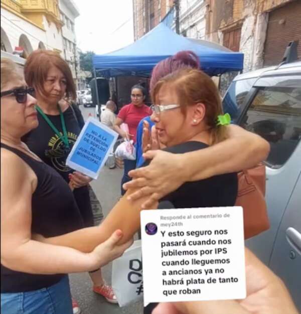 El desesperante video de una jubilada municipal: pasan hambre y mueren sin cobrar - Nacionales - ABC Color