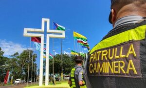 Patrulla Caminera despliega más de 300 efectivos para garantizar seguridad en peregrinación a Caacupé