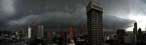 Activan alerta de tormentas este viernes: dos departamentos afectados - Clima - ABC Color