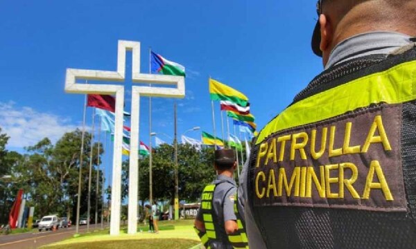 Patrulla Caminera despliega más de 300 efectivos para garantizar seguridad en peregrinación a Caacupé – Prensa 5