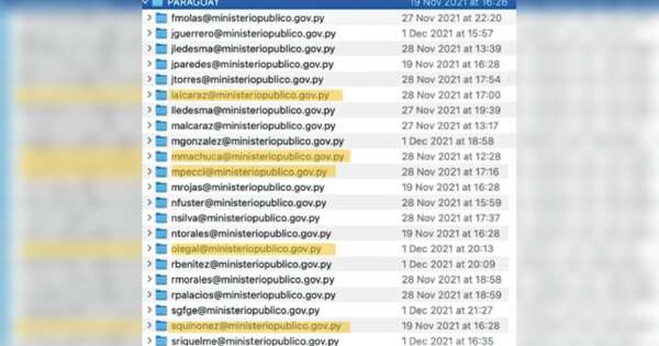 Diario HOY | Subastaban base de datos con correos de fiscales: filtración en la Deep Web