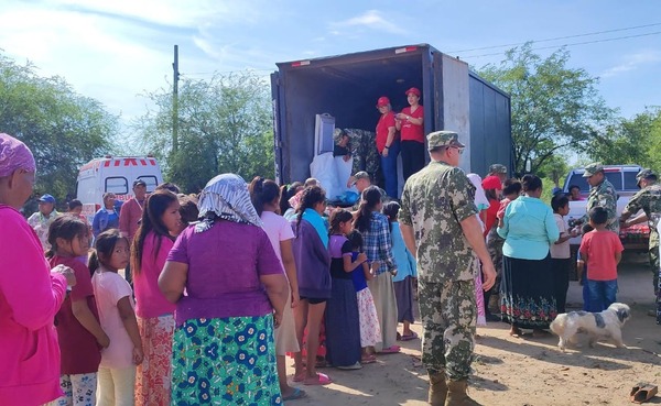 Ministerio de la Defensa llevó asistencia médica a comunidad indígena de Pozo Colorado - ADN Digital