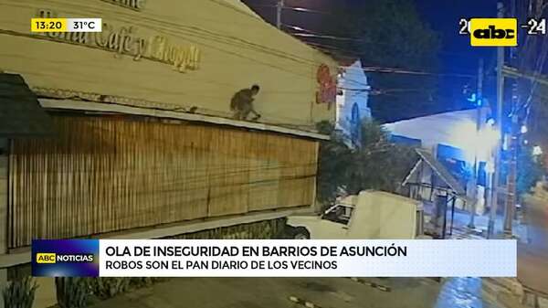 Les roban cables, focos y hasta picaportes: vecinos de céntrico barrio piden auxilio a autoridades - ABC Noticias - ABC Color