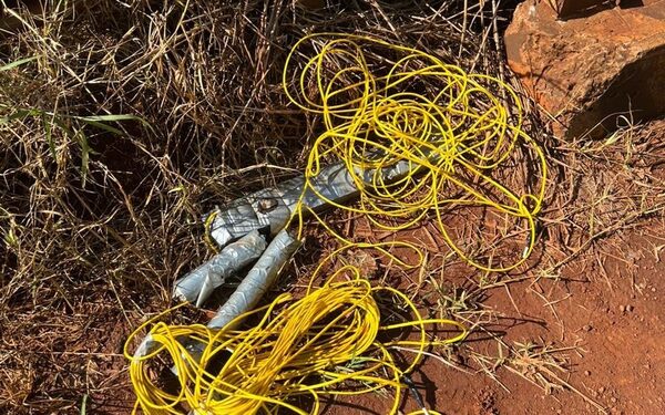 Nuevo hallazgo de explosivos en el puente sobre el río Yñaro