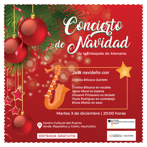 Invitan al concierto de Jazz Navideño en el Centro Cultural del Puerto • RADIO NACIONAL