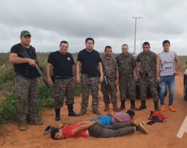 Policía recaptura a dos presos fugados de comisaria en Santa Rosa del Aguaray