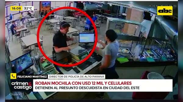 Video: Polémica detención de un descuidista tras realizar cambio de género en su país - Crimen y castigo - ABC Color