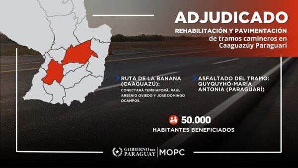Gobierno adjudica obras para la Ruta de la Banana - ADN Digital