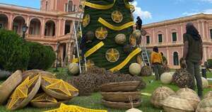 La Nación / Artesanías navideñas llegaron al Palacio de López