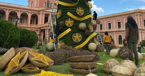 La Nación / Artesanías navideñas llegaron al Palacio de López