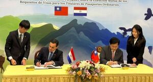 Paraguay y Taiwán acuerdan suprimir visas para ciudadanos de ambos países