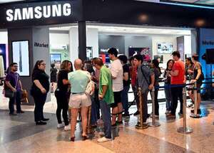 Samsung habilita una nueva tienda en delSol - Empresariales - ABC Color