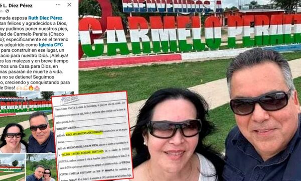 Diez Pérez lleva hacia el puente de la Bioceánica su “Casa para Dios”, con el dinero de la gente – Diario TNPRESS
