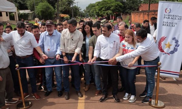 Lucho Zacarías habilita mejora viales con millonaria inversión en Caaguazú – Diario TNPRESS