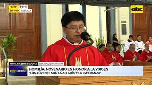 “Los jóvenes son la alegría y la esperanza”: novenario en honor a la Virgen - ABC Noticias - ABC Color