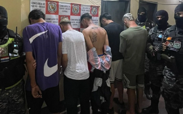 Detienen a cinco jóvenes tras persecución por varios asaltos en Areguá