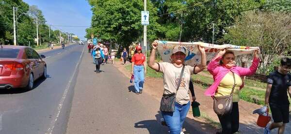 Caacupé: las claves para peregrinar y no descompensarse en el camino - Nacionales - ABC Color