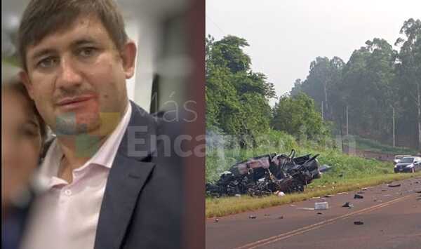 Muere reconocido empresario yerbatero itapuense en accidente en Andresito