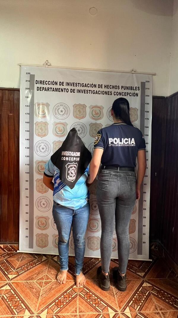Detienen en Concepción a presunta distribuidora de crack con vehículo y dinero