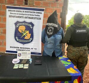 Allanamiento en Concepción: detención de mujer y decomiso de drogas