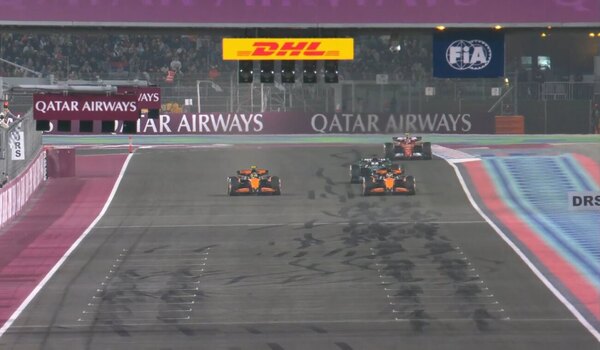 Versus / Lando Norris deja ganar a Oscar Piastri la carrera sprint en Catar