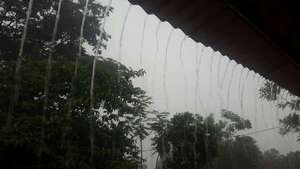 Renuevan aviso de tormentas: estos son los cinco departamentos afectatos - Clima - ABC Color