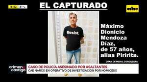 Buscaban a asesino de policía, pero hallaron a presunto narco con orden de captura  - Crimen y castigo - ABC Color