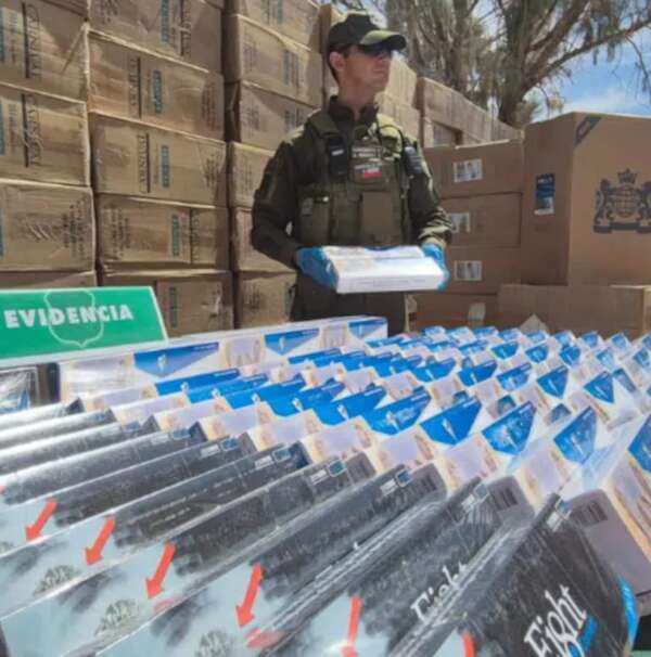 En Chile incautan cigarrillos con la marca que fabrica Tabesa - Mundo - ABC Color