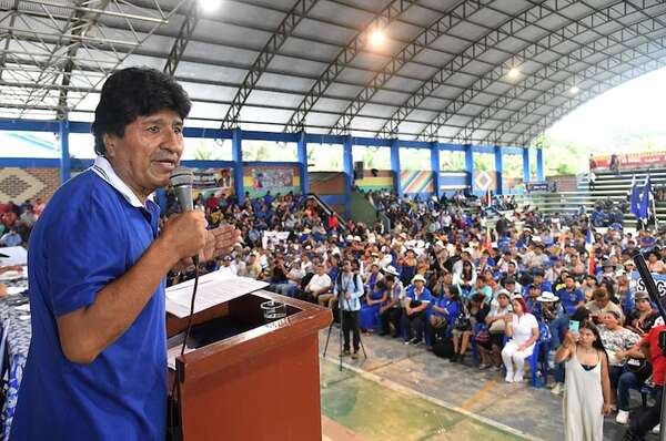 Evo Morales afirma ser “la primera opción” electoral en Bolivia pese a inhabilitación - Mundo - ABC Color