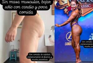 Nada de “fina y flaca”: “Maga” he’i que ella prefiere tener masa muscular “y mi colota”