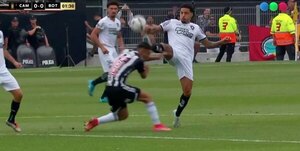 Versus / ¡Antes del minuto de juego! La criminal entrada que dejó a Botafogo con uno menos en la final