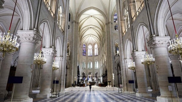 Notre Dame exhibe toda su belleza tras delicada reparación