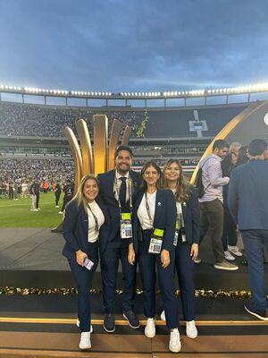 Cuatro concepcioneros participaron en la final de la Copa Libertadores