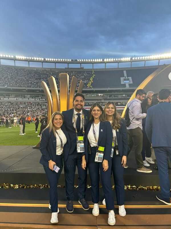 Cuatro concepcioneros participaron en la final de la Copa Libertadores
