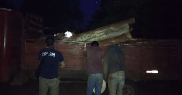 Diario HOY | Incautan camión con madera de dudosa procedencia en Concepción