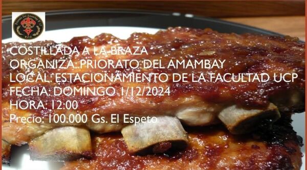 Gran costilla a la brasa en la UCP: Un evento para disfrutar en familia