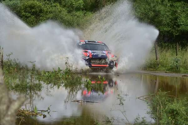 Campeonato Nacional de Rally: Zaldívar y Benítez, lideran en Guairá - Rally - ABC Color