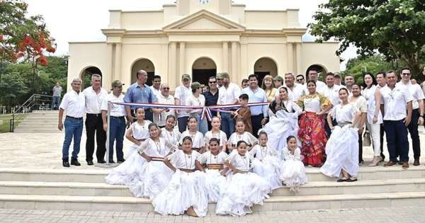 La Nación / Templo de San Francisco de Asís de ciudad de Atyrá recupera su esplendor