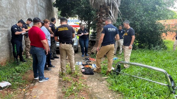 Policía recupera vehículos robados y halla otras evidencias de la banda Flipper en Luque