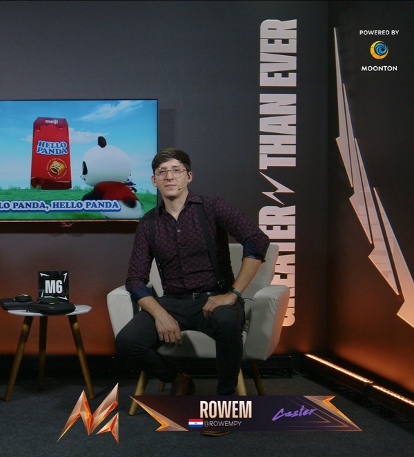 Rowem de LanPy, elegido para narrar el mundial del juego de dispositivos móviles - Unicanal