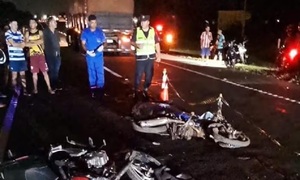 Choque de motocicletas en Caaguazú deja un muerto y un herido grave - OviedoPress
