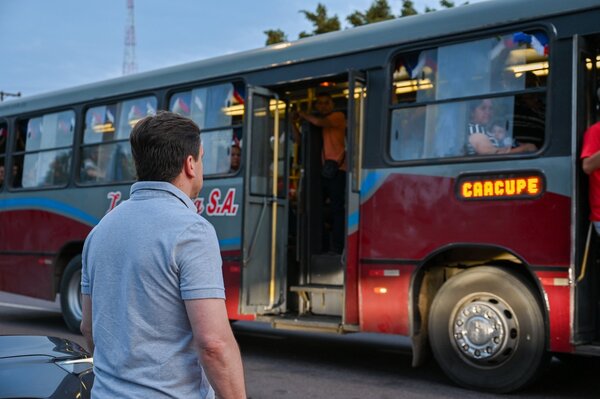 Dinatran supervisa respeto a las tarifas de pasaje establecidas para Caacupé - .::Agencia IP::.